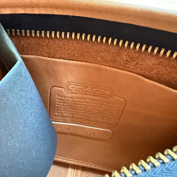 2 Coach Vintage Clutch Shoulder Strap and Wristlet Bags - Picture 3 of 7